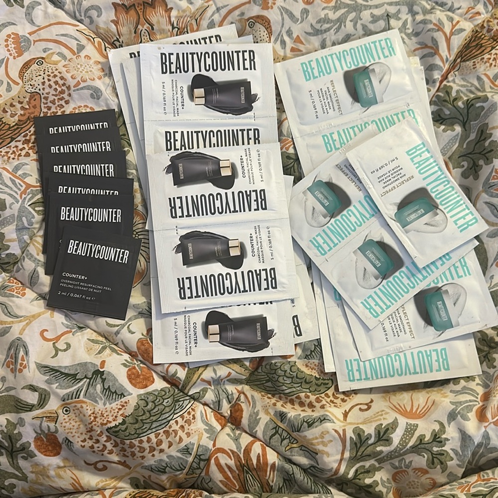 Beautycounter Skincare Samples Lot of 36
